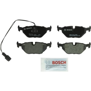 Bosch QuietCast™ Premium Organic Rear Disc Brake Pads for 1994 BMW 540i - BP396