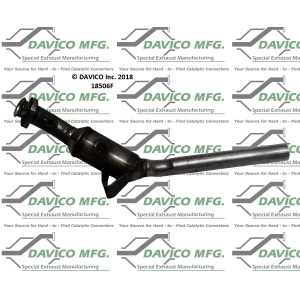 Davico Direct Fit Catalytic Converter and Pipe Assembly for Mercedes-Benz C300 - 18506F