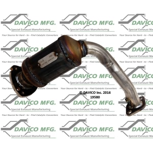 Davico Direct Fit Catalytic Converter for 2009 Saturn Vue - 19580