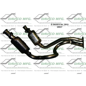 Davico Direct Fit Catalytic Converter and Pipe Assembly for 2007 Ford F-350 Super Duty - 19017