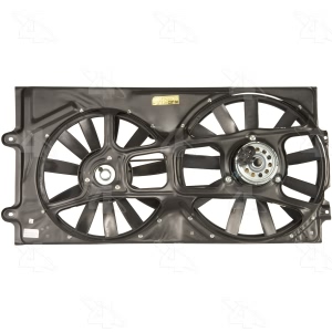 Four Seasons Dual Radiator And Condenser Fan Assembly for Volkswagen Passat - 76168