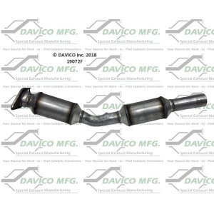 Davico Direct Fit Catalytic Converter and Pipe Assembly for Toyota - 19072F