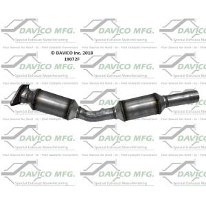 Davico Direct Fit Catalytic Converter and Pipe Assembly for 2007 Pontiac Vibe - 19072F