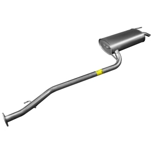 Walker Quiet-Flow Exhaust Muffler Assembly for 2003 Hyundai Sonata - 47796