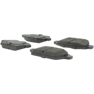 Centric Premium™ Semi-Metallic Brake Pads With Shims And Hardware for 2009 Mazda 6 - 300.11610