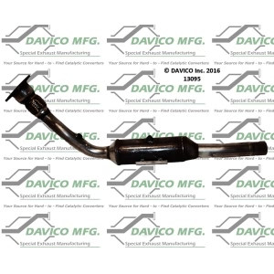 Davico Direct Fit Catalytic Converter and Pipe Assembly for Volkswagen Golf - 13095