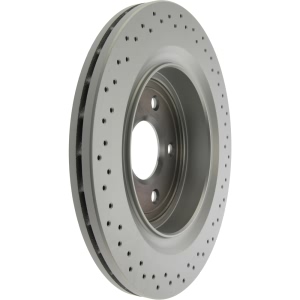 Centric GCX Plain 1-Piece Rear Brake Rotor for 2007 Cadillac XLR - 320.62096F
