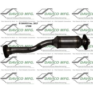 Davico Direct Fit Catalytic Converter and Pipe Assembly for 2011 Nissan Sentra - 17398