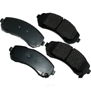 Akebono Pro-ACT™ Ultra-Premium Ceramic Front Disc Brake Pads for 2002 Pontiac Aztek - ACT844