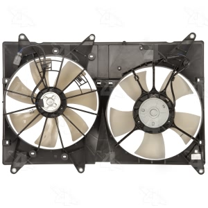 Four Seasons Dual Radiator And Condenser Fan Assembly for Toyota - 76143