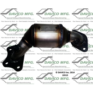 Davico Direct Fit Catalytic Converter for 2014 Cadillac XTS - 19515