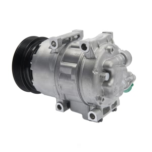 Mando New OE A/C Compressor with Clutch & Pre-filLED Oil, Direct Replacement for 2007 Hyundai Santa Fe - 10A1093