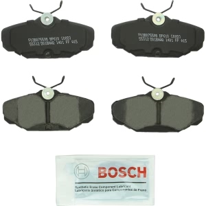 Bosch QuietCast™ Premium Organic Rear Disc Brake Pads for 1995 Mercury Sable - BP610