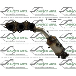 Davico Exhaust Manifold with Integrated Catalytic Converter for 2011 Toyota FJ Cruiser - 17375