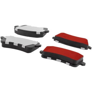 Centric Posi Quiet Pro™ Semi-Metallic Rear Disc Brake Pads for Audi SQ5 - 500.13861