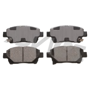 Advics Ultra-Premium™ Ceramic Front Disc Brake Pads for 2012 Scion iQ - AD0990