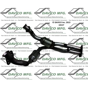 Davico Direct Fit Catalytic Converter and Pipe Assembly for 2004 Ford Ranger - 19227