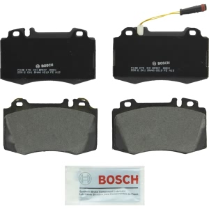 Bosch QuietCast™ Premium Organic Front Disc Brake Pads for 2008 Mercedes-Benz E550 - BP847
