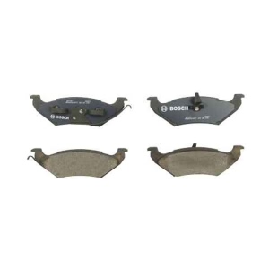 Bosch QuietCast™ Premium Organic Rear Disc Brake Pads for Chrysler Grand Voyager - BP715