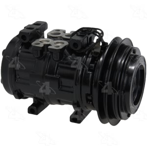 Four Seasons Remanufactured A C Compressor With Clutch for 1990 Dodge Colt - 57389