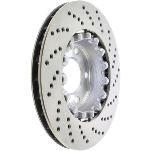Centric SportStop Drilled 1-Piece Front Passenger Side Brake Rotor for 2004 BMW 330xi - 128.34169
