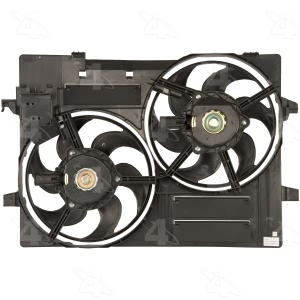 Four Seasons Dual Radiator And Condenser Fan Assembly for Jaguar - 76170
