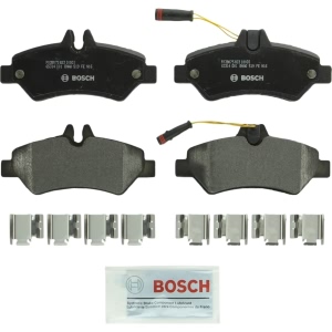 Bosch QuietCast™ Premium Organic Rear Disc Brake Pads for 2007 Dodge Sprinter 3500 - BP1317
