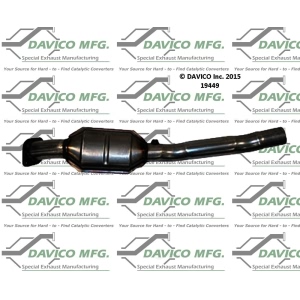 Davico Direct Fit Catalytic Converter and Pipe Assembly for GMC Sierra 2500 HD Classic - 19449