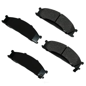 Akebono Pro-ACT™ Ultra-Premium Ceramic Front Disc Brake Pads for 2001 Nissan Frontier - ACT333