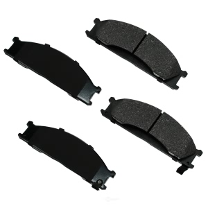Akebono Pro-ACT™ Ultra-Premium Ceramic Front Disc Brake Pads for 1994 Nissan Pathfinder - ACT333
