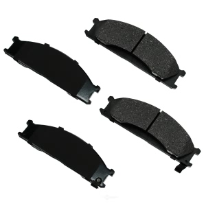 Akebono Pro-ACT™ Ultra-Premium Ceramic Front Disc Brake Pads for 1995 Nissan Pickup - ACT333