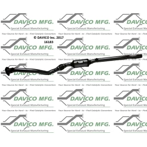 Davico Direct Fit Catalytic Converter and Pipe Assembly for 1999 Audi A4 Quattro - 16183