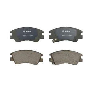 Bosch QuietCast™ Premium Organic Front Disc Brake Pads for Dodge Ram 50 - BP349