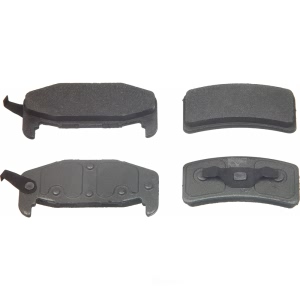 Wagner ThermoQuiet™ Semi-Metallic Front Disc Brake Pads for 1991 Oldsmobile Cutlass Cruiser - MX377