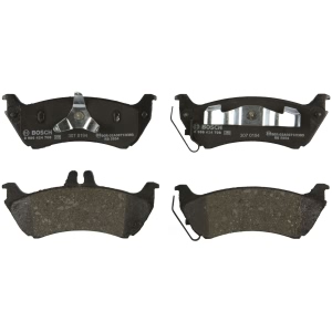 Bosch EuroLine™ Semi-Metallic Rear Disc Brake Pads for 2002 Mercedes-Benz ML320 - 0986424708