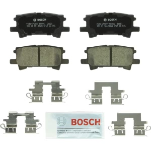 Bosch QuietCast™ Premium Ceramic Rear Disc Brake Pads for 2005 Toyota Highlander - BC996
