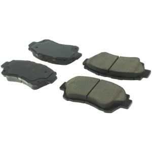 Centric Posi Quiet™ Ceramic Front Disc Brake Pads for 1999 Toyota Sienna - 105.04760