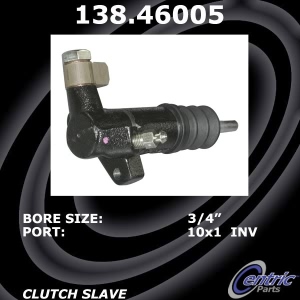 Centric Premium™ Clutch Slave Cylinder for 1986 Dodge Colt - 138.46005