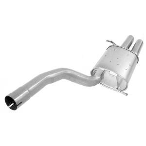 Walker Quiet Flow Aluminized Steel Oval Exhaust Muffler And Pipe Assembly for 2007 Volkswagen Passat - 54728