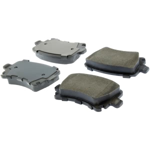 Centric Posi Quiet™ Ceramic Rear Disc Brake Pads for Volkswagen Rabbit - 105.11080