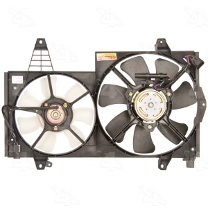Four Seasons Dual Radiator And Condenser Fan Assembly for Volvo S40 - 75650