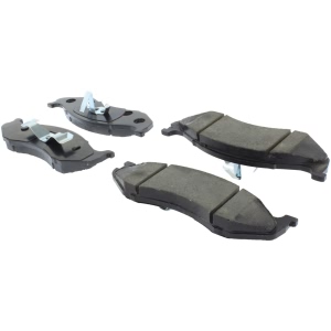 Centric Posi Quiet™ Ceramic Front Disc Brake Pads for 2004 Jeep Wrangler - 105.04770