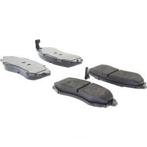 Centric Premium™ Semi-Metallic Brake Pads With Shims And Hardware for 2006 Hyundai Elantra - 300.07002