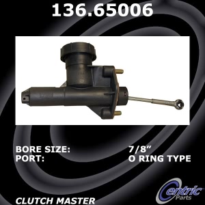 Centric Premium Clutch Master Cylinder for 1993 Ford E-350 Econoline - 136.65006
