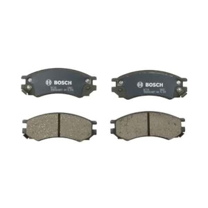 Bosch QuietCast™ Premium Ceramic Front Disc Brake Pads for 2002 Saturn SL - BC728