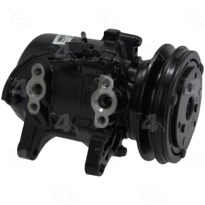 Four Seasons Remanufactured A C Compressor With Clutch for 1987 Nissan Sentra - 57422