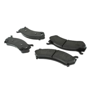 Centric Posi Quiet™ Extended Wear Semi-Metallic Rear Disc Brake Pads for Cadillac Escalade ESV - 106.07850