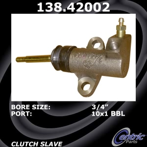 Centric Premium Clutch Slave Cylinder for 1998 Nissan 240SX - 138.42002