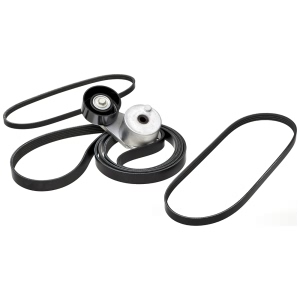Gates Micro V Serpentine Belt Drive Component Kit for 2018 GMC Yukon - 90K-39371