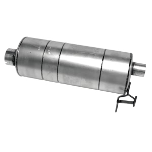 Walker Quiet Flow Aluminized Steel Round Exhaust Muffler And Pipe Assembly for 2003 Dodge Ram 1500 - 50317